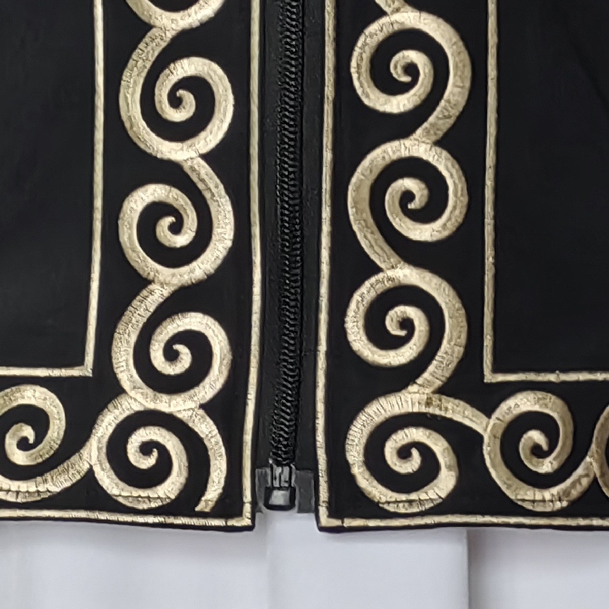 New Embroidery Vest Boys Muslim Kids Coat Sleeveless Zipper Jacket Disco Vest