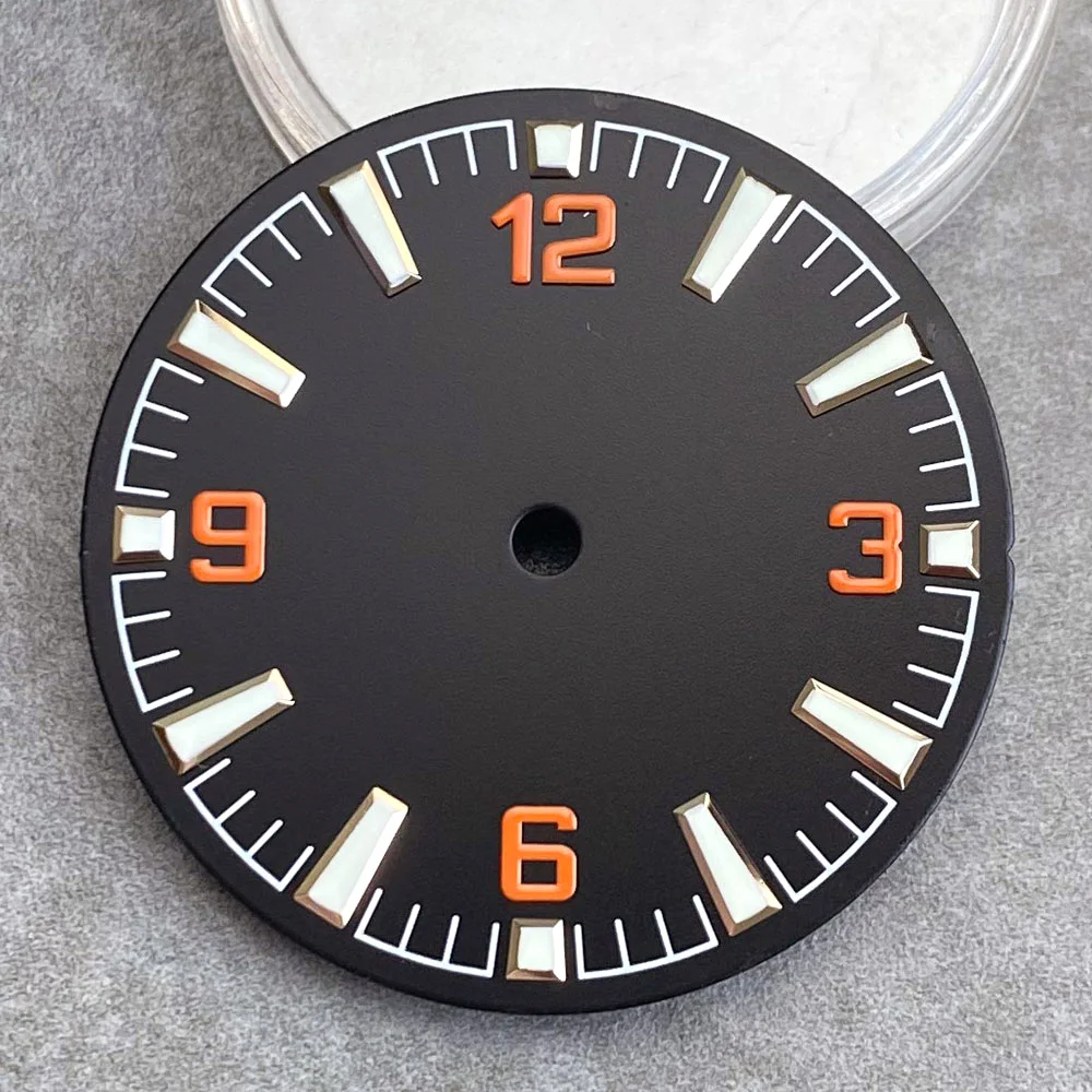 Tandorio 29mm Mod Watch Dial Face Replacement For NH35 NH36 Miyota 8215 PT5000