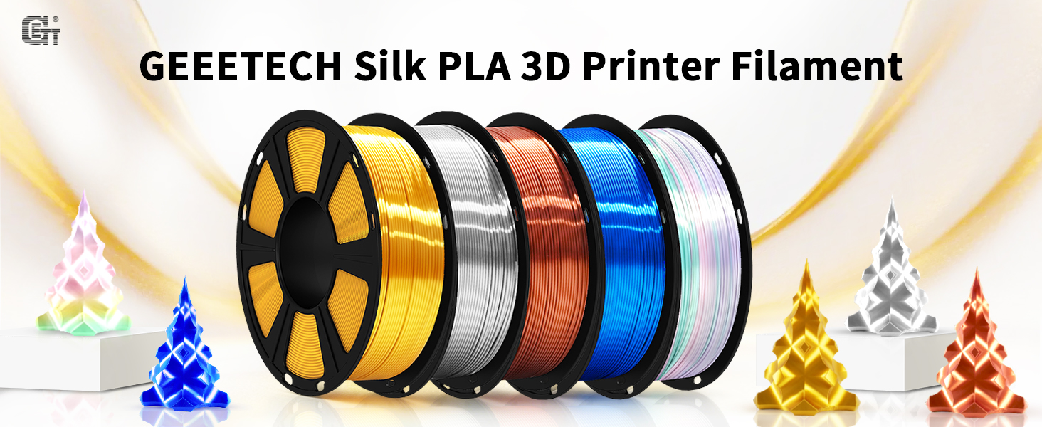 silk PLA filament 1.75mm diameter