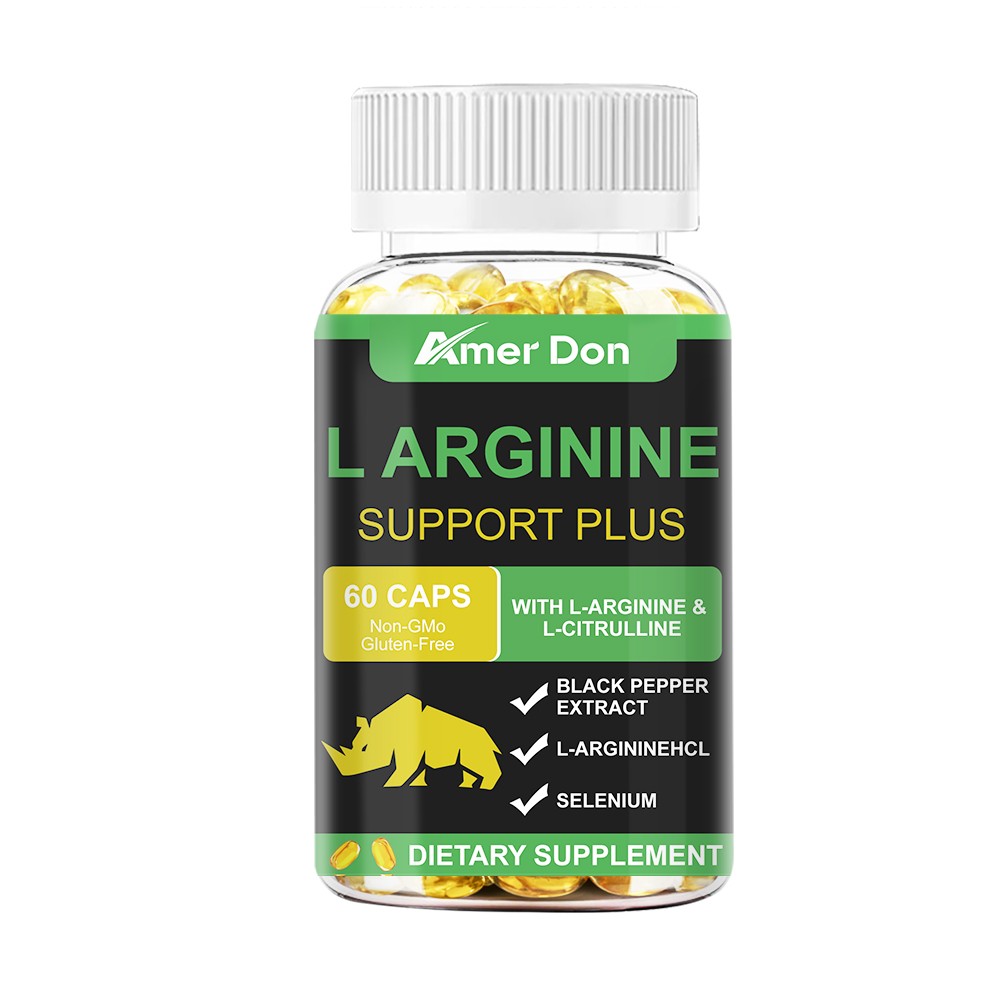 Nitric Oxide Booster L-Arginine, L-Citrulline 3000mg 60/120 Caps HIGHEST POTENCY