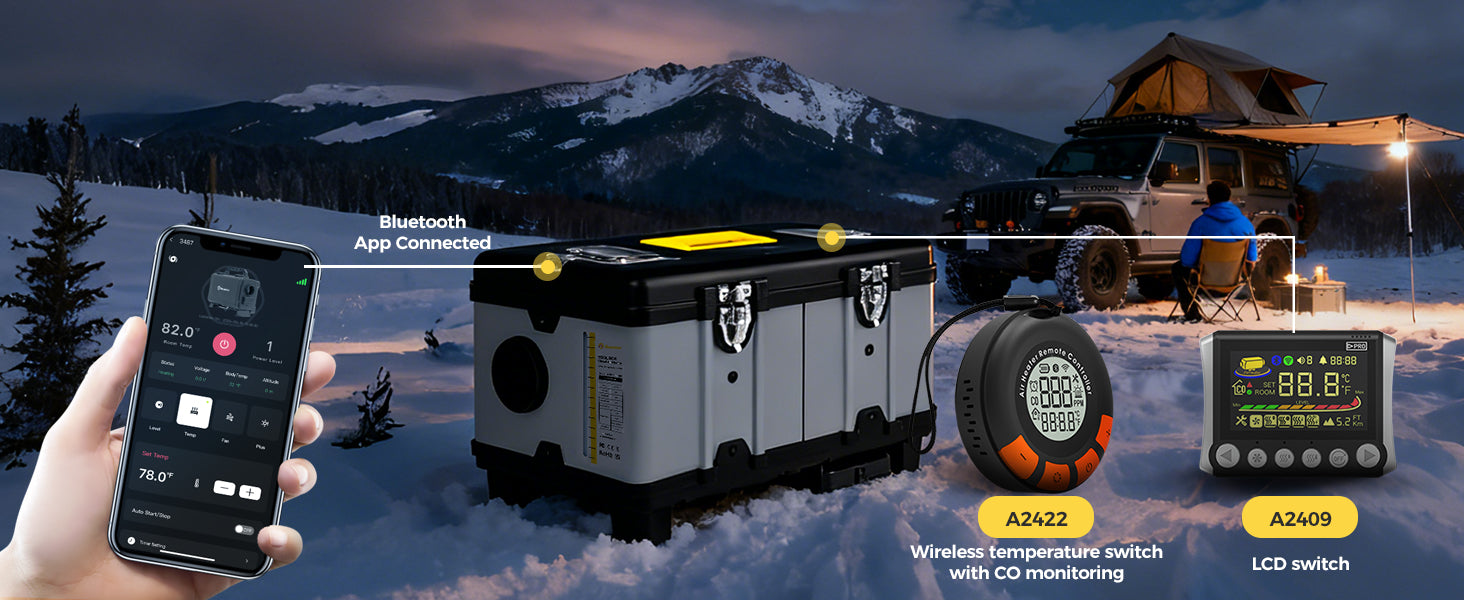 Sunster TB10PRO Diesel-Luftheizung