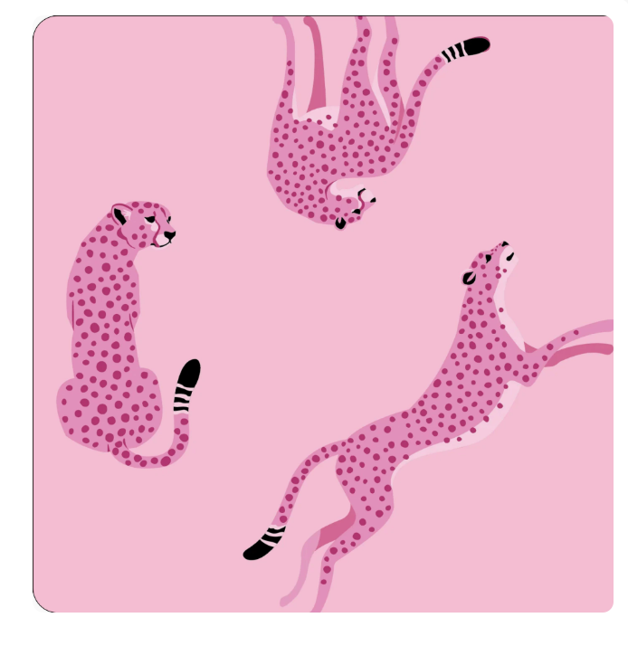 Leopard Mahjong Mat