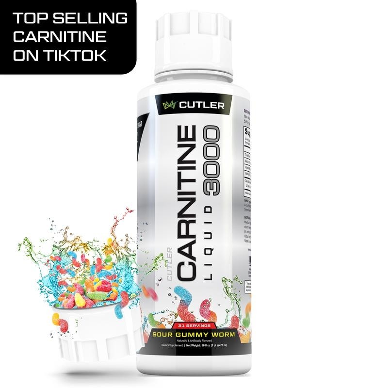 Cutler Nutrition Liquid Carnitine 3000 for Energy andRecovery Support ...