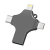 4 in 1 USB 3.0 Flash Drive Memory Photo Stick for iPhone Android iPad Type C - Picture 27 of 27