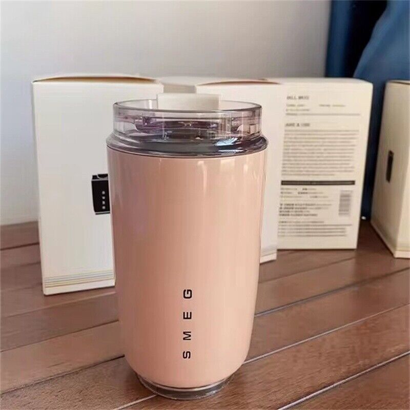 Smeg Coffee Mug Stainless Steel Travel Water Bottle Insulated Cup 8 Colors - Picture 21 of 24