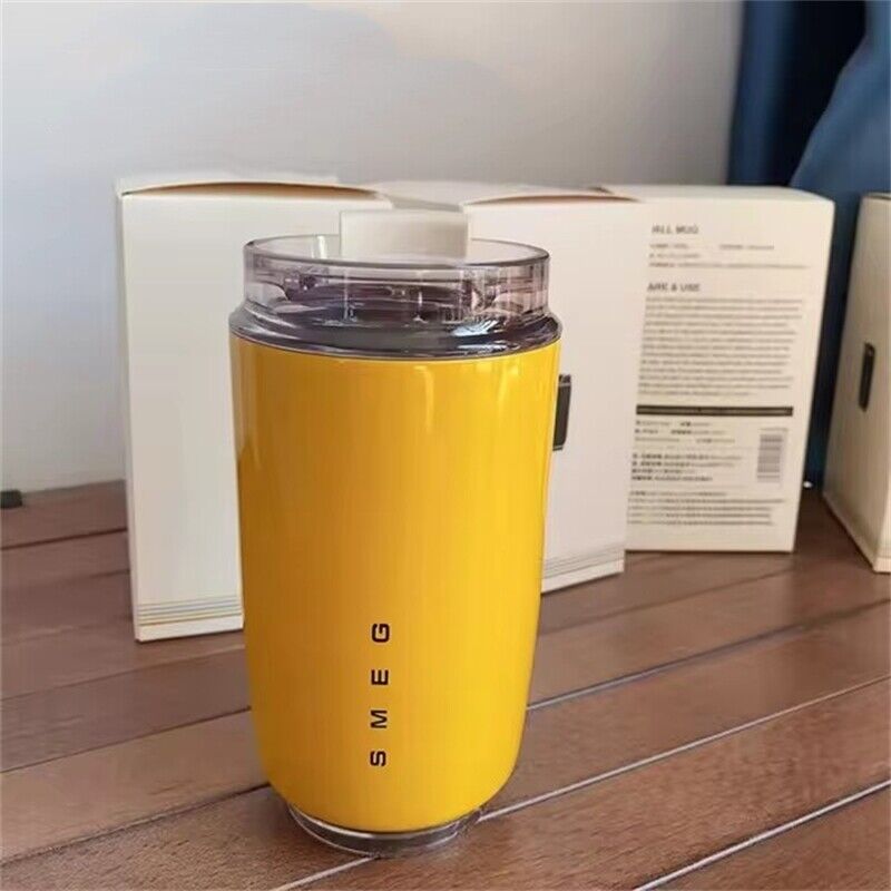 Smeg Coffee Mug Stainless Steel Travel Water Bottle Insulated Cup 8 Colors - Picture 22 of 24