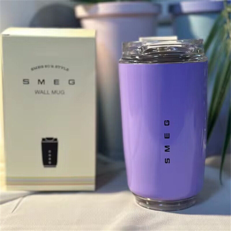Smeg Coffee Mug Stainless Steel Travel Water Bottle Insulated Cup 8 Colors - Picture 24 of 24