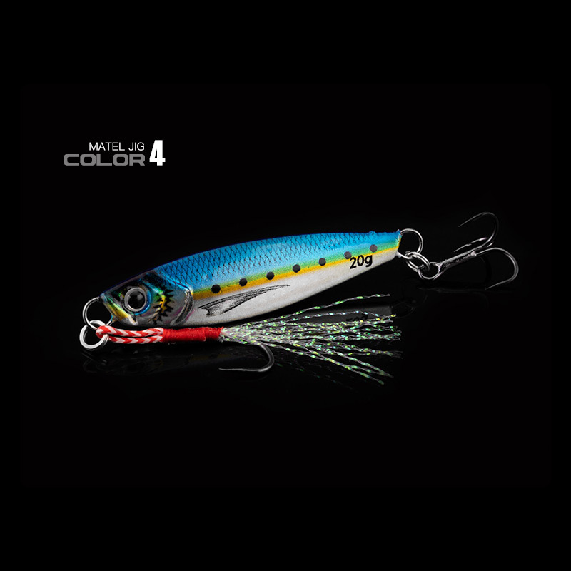 Sidewinder Mimic Speed Jig Lures - Bass Wrasse Pollock Mackerel Perch Fishing - Picture 7 of 7